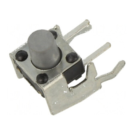Microîntrerupător TACT SPST-NO 0,05A/12VDC THT Poz. 2 fără 2N | Electronic-mag.ro | Componente Electronice
