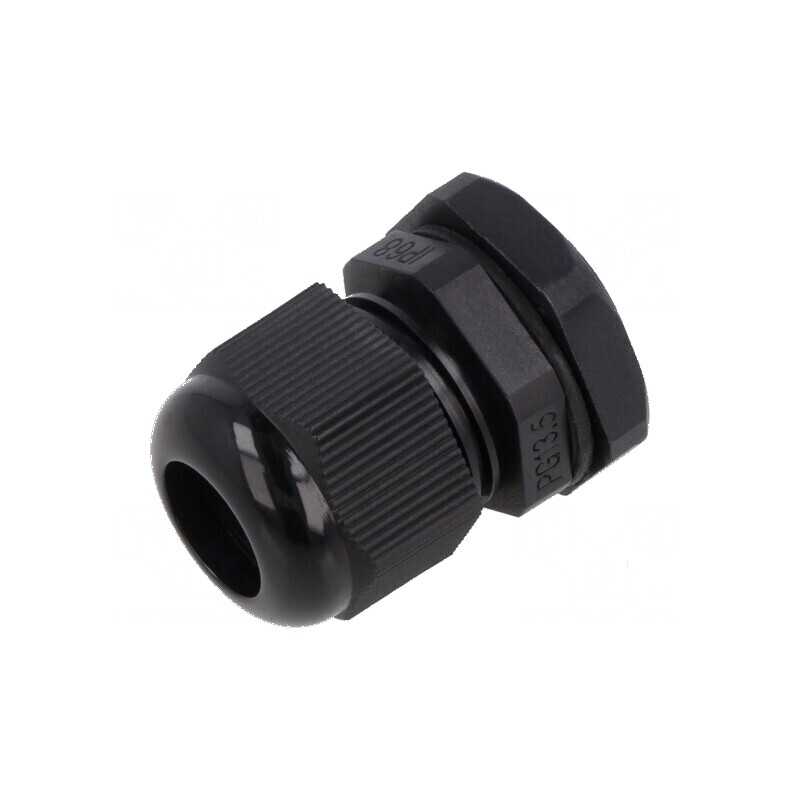 Garnitură de etanşare PG13,5 IP68 din poliamidă neagră pentru protecție împotriva umidității | Electronic-mag.ro | Componente Electronice Garnitură de etanşare PG13,5 IP68 din poliamidă neagră pentru protecție împotriva umidității | Electronic-mag.ro | Componente Electronice