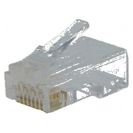 Conector RJ45 Cat 6, mufă 8 pini, 8p8c pentru cabluri de rețea | Electronic-mag.ro | Componente Electronice