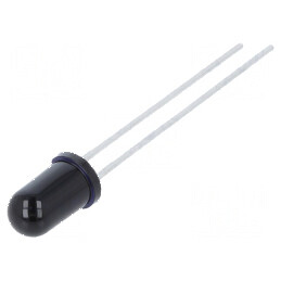 Fotodiodă IR PIN 5mm THT 900nm - 750÷1100nm, 10°, 1nA, 150mW pentru aplicații electronice | Electronic-mag.ro | Componente Electronice