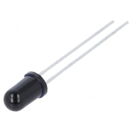 Fotodiodă IR PIN 5mm THT 900nm - 750÷1100nm, 10°, 1nA, 150mW pentru aplicații electronice | Electronic-mag.ro | Componente Electronice