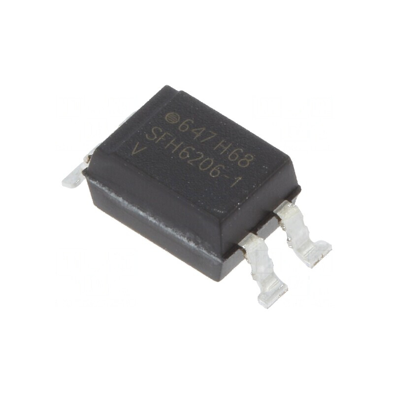 Optocuplor SMD cu 1 Canal și Ieșire pe Tranzistori, Izolație 5,3kV, Tensiune Uce 70V | Electronic-mag.ro | Componente Electronice