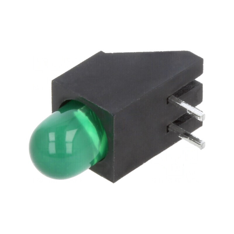 LED verde 4,85mm în carcasă - 1 diode 20mA 60° 2,2÷2,6V | Electronic-mag.ro | Componente Electronice LED verde 4,85mm în carcasă - 1 diode 20mA 60° 2,2÷2,6V | Electronic-mag.ro | Componente Electronice