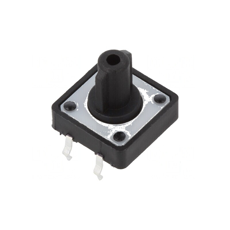 Microîntrerupător TACT SPST-NO 0,05A/12VDC pentru montaj THT, Poz: 2, 1,57N | Electronic-mag.ro | Componente Electronice