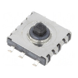 Microîntrerupător TACT Poz: 2 0,05A/12VDC SMT 4,5x4,5mm - Comutator Compact pentru Circuit Electric | Electronic-mag.ro | Componente Electronice