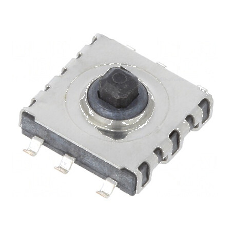 Microîntrerupător TACT Poz: 2 0,05A/12VDC SMT 4,5x4,5mm - Comutator Compact pentru Circuit Electric | Electronic-mag.ro | Componente Electronice