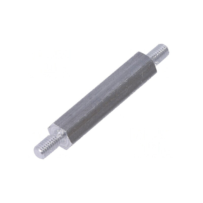 Piuliță distanțieră filetată 25mm M3 hexagonală - accesorii pentru prindere | Electronic-mag.ro | Componente Electronice