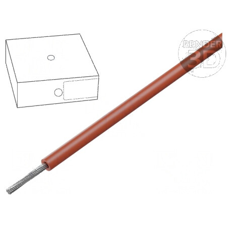 Cablu electric ÖLFLEX® WIRE MS1 0,5mm² 22AWG PVC roșu 300V | Electronic-mag.ro | Componente Electronice