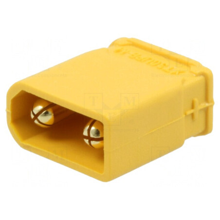 Conector alimentare DC XT30 tată, soclu PIN 2 pentru PCB THT | Electronic-mag.ro | Componente Electronice