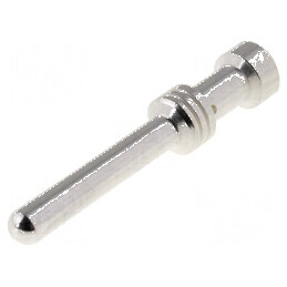 Pin tată din aliaj de cupru argintat 1,5mm² Han E® crimpat 16A - Connector electric de calitate | Electronic-mag.ro | Componente Electronice