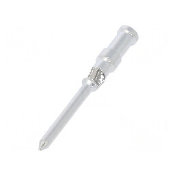 Pin tată din aliaj de cupru argintat 0,37mm2 22AWG, crimpat, vrac | Electronic-mag.ro | Componente Electronice