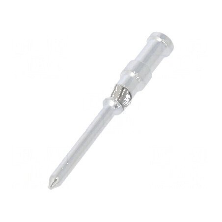 Pin tată din aliaj de cupru argintat 0,37mm2 22AWG, crimpat, vrac | Electronic-mag.ro | Componente Electronice