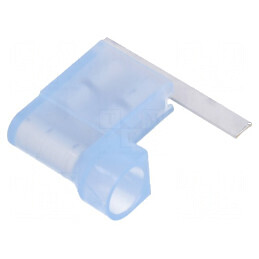 Terminal plat 6,3mm 0,8mm mamă pentru cablu 1,31÷2,08mm2 crimpat | Electronic-mag.ro | Componente Electronice