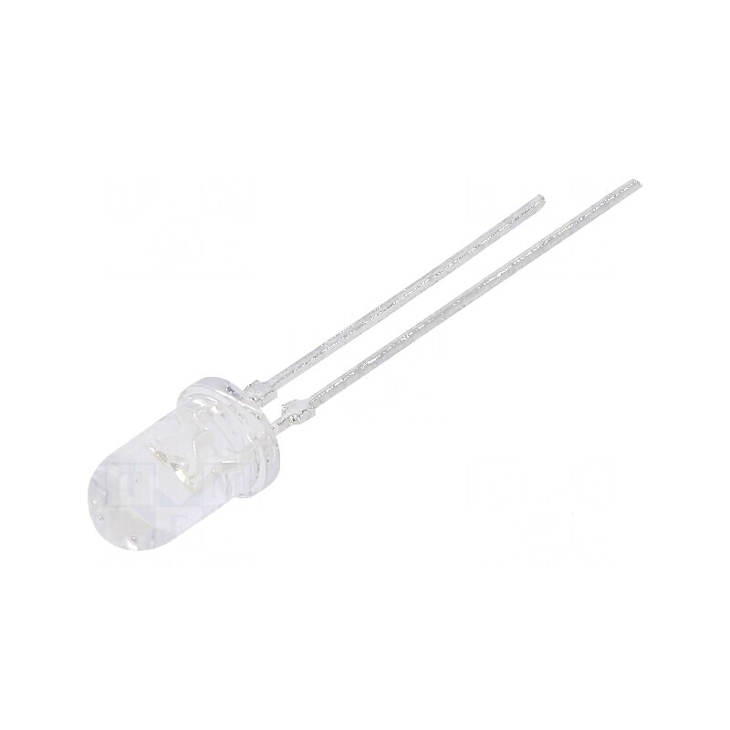 LED 5mm verde 16800÷32900mcd 30° convex 120mW pentru iluminare eficientă | Electronic-mag.ro | Componente Electronice