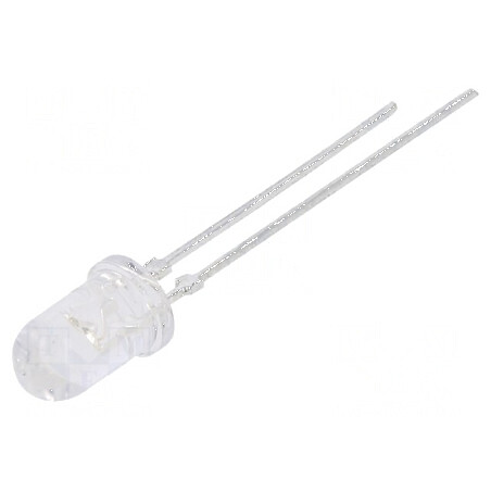 LED 5mm verde 16800÷32900mcd 30° convex 120mW pentru iluminare eficientă | Electronic-mag.ro | Componente Electronice