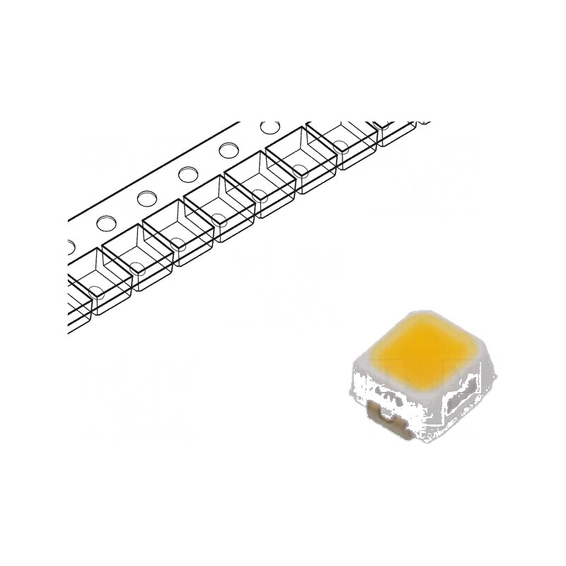 Bec LED SMD alb cald 5-7,8lm 1500-2800mcd 2700K 120° 20mA | Electronic-mag.ro | Componente Electronice Bec LED SMD alb cald 5-7,8lm 1500-2800mcd 2700K 120° 20mA | Electronic-mag.ro | Componente Electronice