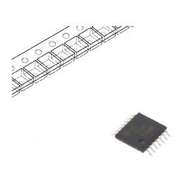 Buffer digital non-inversor CMOS 4 canale SMD TSSOP14 HC | Electronic-mag.ro | Componente Electronice