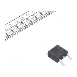 Tranzistor NPN bipolar 300V 0,5A 15W în carcasă DPAK | Electronic-mag.ro | Componente Electronice