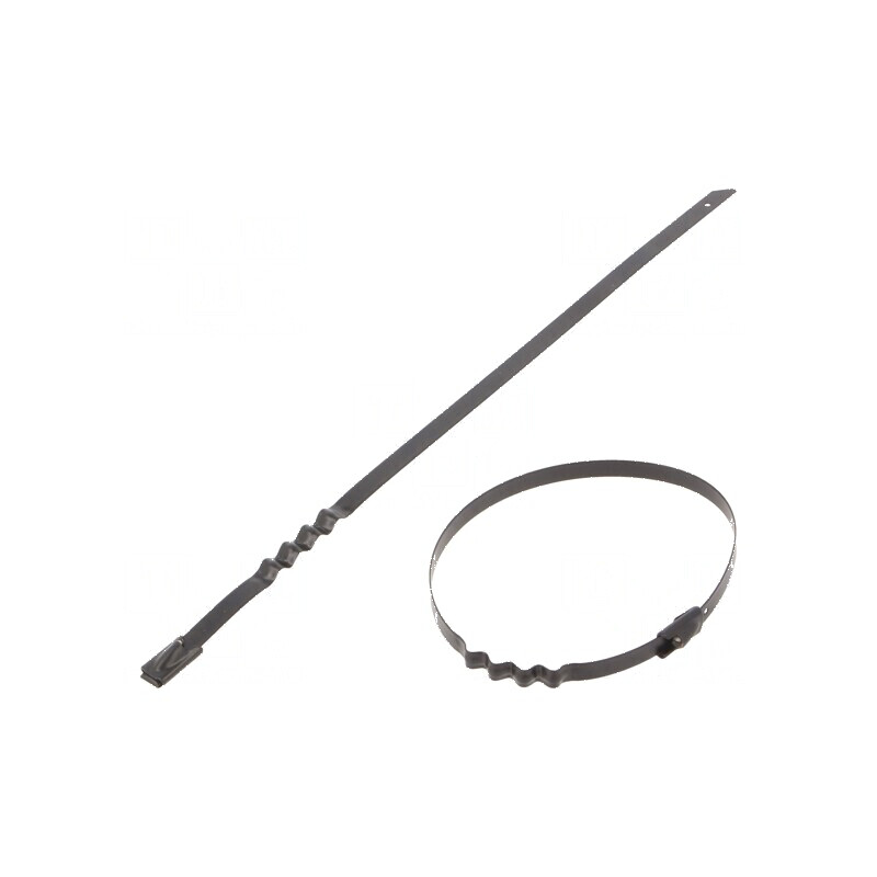 Colier de strângere din oțel inoxidabil AISI 304, dimensiuni L: 200mm, W: 4,6mm | Electronic-mag.ro | Componente Electronice Colier de strângere din oțel inoxidabil AISI 304, dimensiuni L: 200mm, W: 4,6mm | Electronic-mag.ro | Componente Electronice