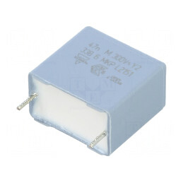 Condensator polipropilenă 47nF THT ±20% 15mm 1kVDC 300VAC pentru aplicații electrice | Electronic-mag.ro | Componente Electronice