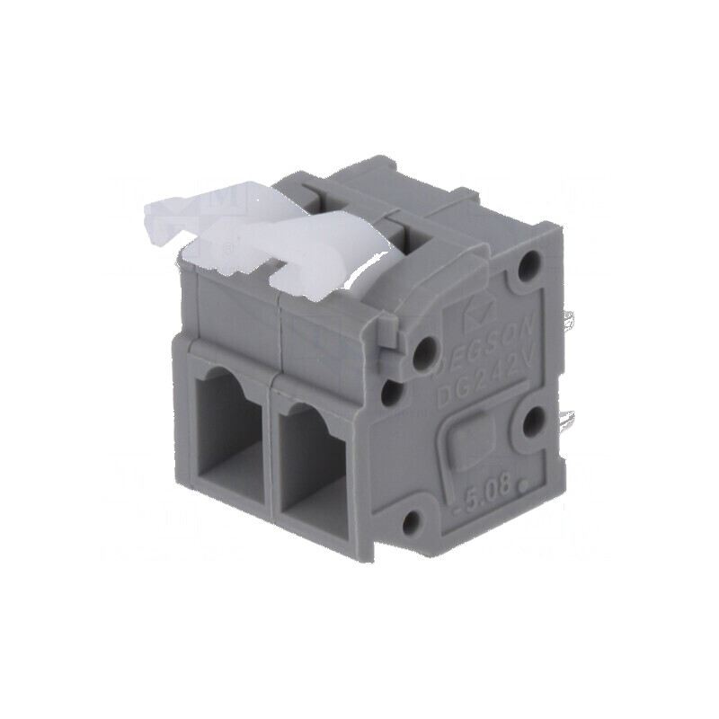 Regletă de conexiuni pentru PCB drept 5,08mm cu 2 piste - accesorii electronice | Electronic-mag.ro | Componente Electronice Regletă de conexiuni pentru PCB drept 5,08mm cu 2 piste - accesorii electronice | Electronic-mag.ro | Componente Electronice