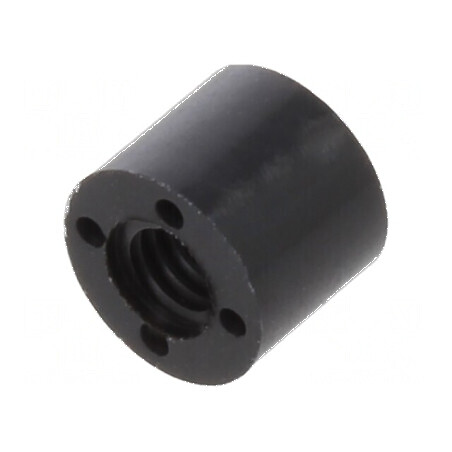 Manşon distanţier cilindric din poliamidă M2,5 - Lungime 4mm, Diametru exterior 5mm | Electronic-mag.ro | Componente Electronice