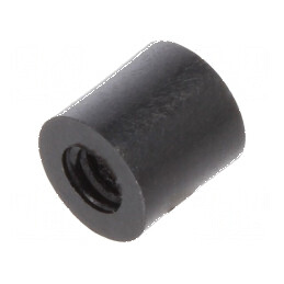 Manșon distanțier cilindric din poliamidă M2,5, Lungime 5mm, Diametru exterior 5mm | Electronic-mag.ro | Componente Electronice