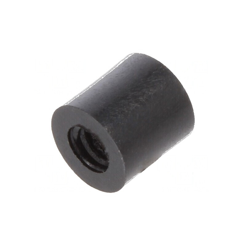 Manșon distanțier cilindric din poliamidă M2,5, Lungime 5mm, Diametru exterior 5mm | Electronic-mag.ro | Componente Electronice