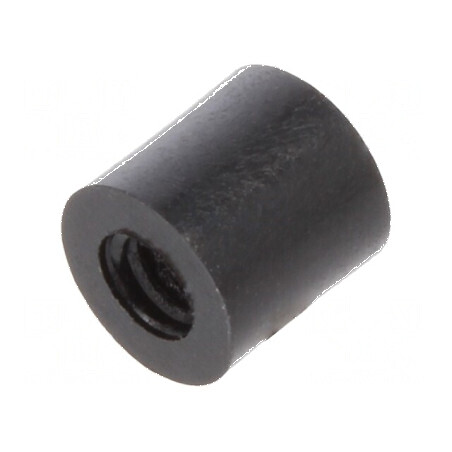 Manșon distanțier cilindric din poliamidă M2,5, Lungime 5mm, Diametru exterior 5mm | Electronic-mag.ro | Componente Electronice
