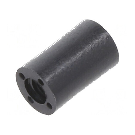 Manşon distanţier cilindric din poliamidă M2,5, lungime 8mm, diametru exterior 5mm | Electronic-mag.ro | Componente Electronice
