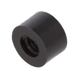 Manşon distanţier cilindric poliamidă M4 5mm x 8mm | Electronic-mag.ro | Componente Electronice
