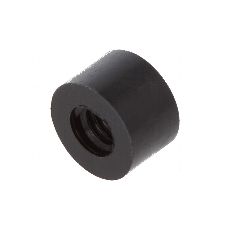 Manşon distanţier cilindric poliamidă M4 5mm x 8mm | Electronic-mag.ro | Componente Electronice