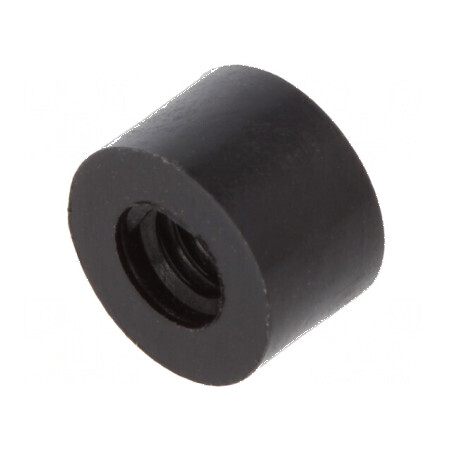 Manşon distanţier cilindric poliamidă M4 5mm x 8mm | Electronic-mag.ro | Componente Electronice