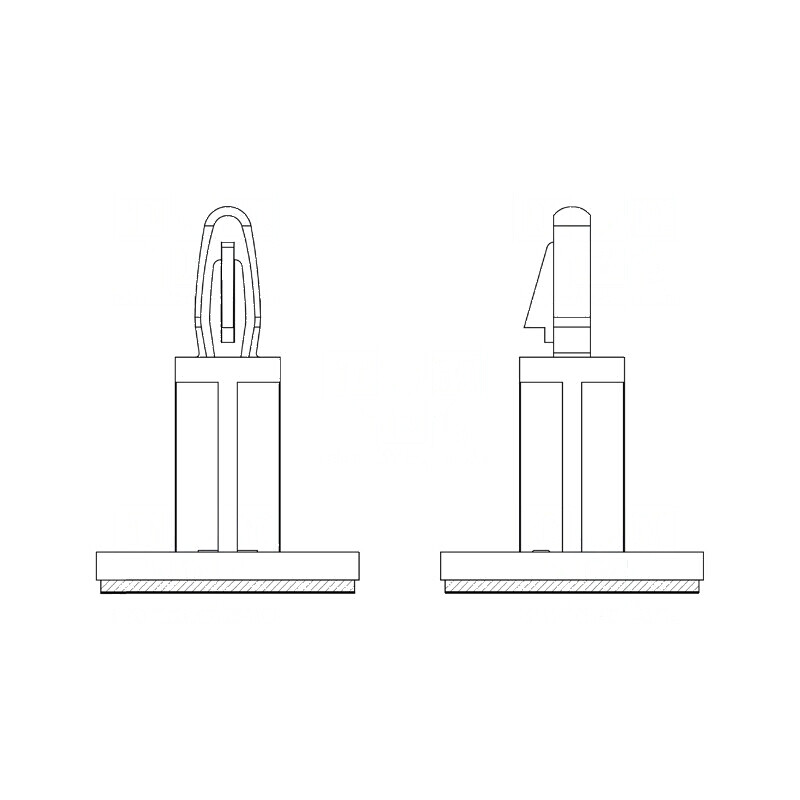 Distanţier PCB poliamidă 66 autoadeziv, lungime 10mm, tip clichet | Electronic-mag.ro | Componente Electronice Distanţier PCB poliamidă 66 autoadeziv, lungime 10mm, tip clichet | Electronic-mag.ro | Componente Electronice