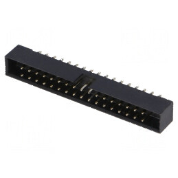 Conector IDC soclu tată 34 PIN THT gold flash 2mm drept | Electronic-mag.ro | Componente Electronice