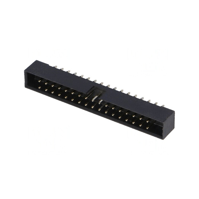 Conector IDC soclu tată 34 PIN THT gold flash 2mm drept | Electronic-mag.ro | Componente Electronice