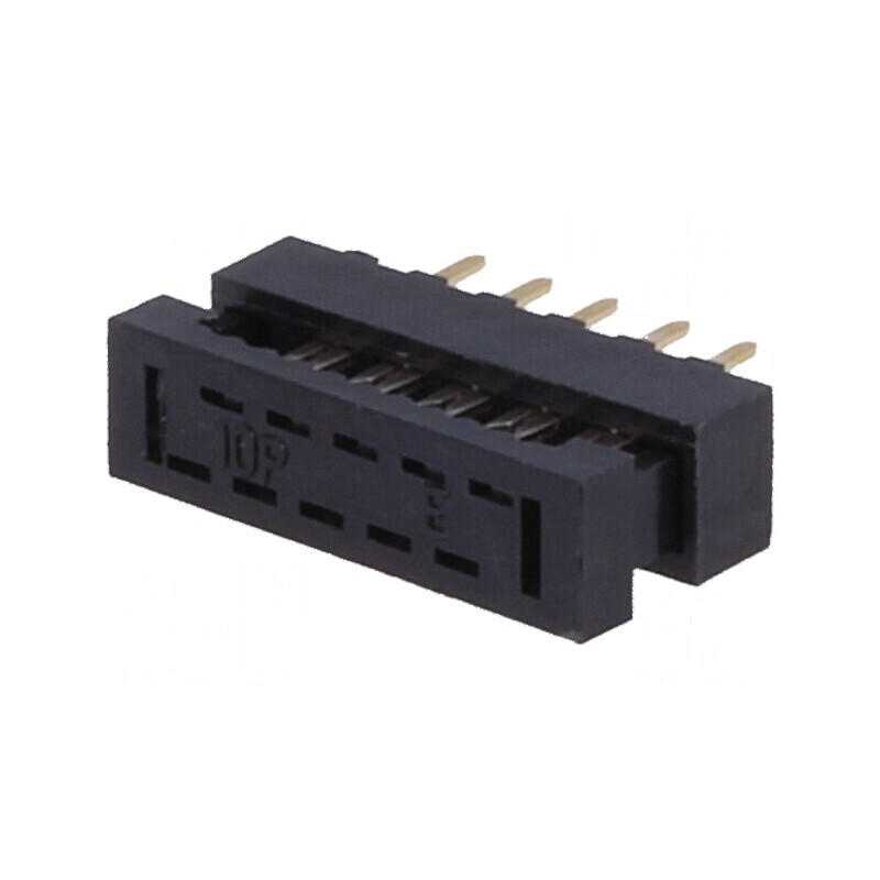 Conector IDC 10 PIN THT pentru cablu-bandă 1mm - Adaptori | Electronic-mag.ro | Componente Electronice Conector IDC 10 PIN THT pentru cablu-bandă 1mm - Adaptori | Electronic-mag.ro | Componente Electronice