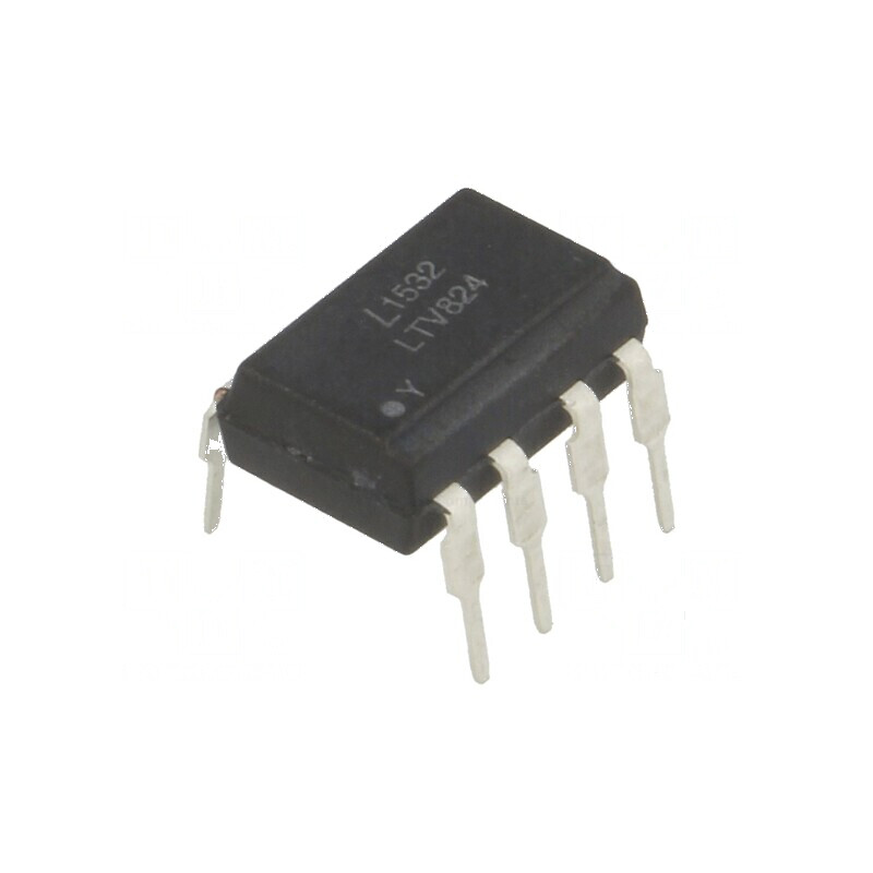 Optocuplor THT cu 2 ieșiri, tranzistori, izolație 5kV, CTR 20% la 1mA | Electronic-mag.ro | Componente Electronice