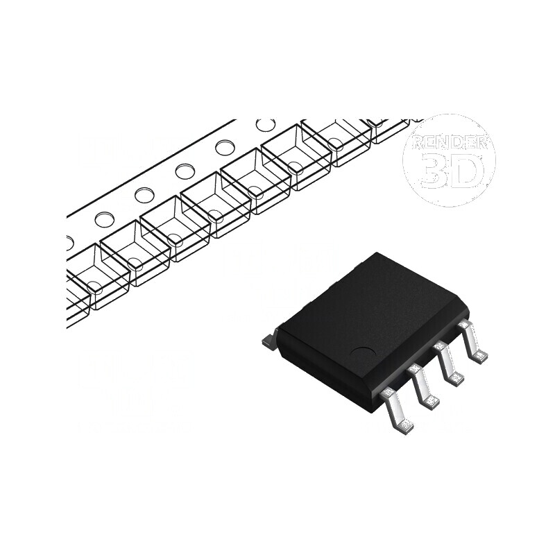 Memorie EEPROM 64kb I2C 8kx8bit SO8 1,7÷5,5V 1MHz | Electronic-mag.ro | Componente Electronice Memorie EEPROM 64kb I2C 8kx8bit SO8 1,7÷5,5V 1MHz | Electronic-mag.ro | Componente Electronice