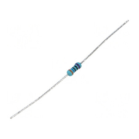 Rezistor metal film THT 360Ω 0,6W ±0,1% Ø2,5x6,8mm 15ppm/°C - Componentă electronică de precizie | Electronic-mag.ro | Componente Electronice