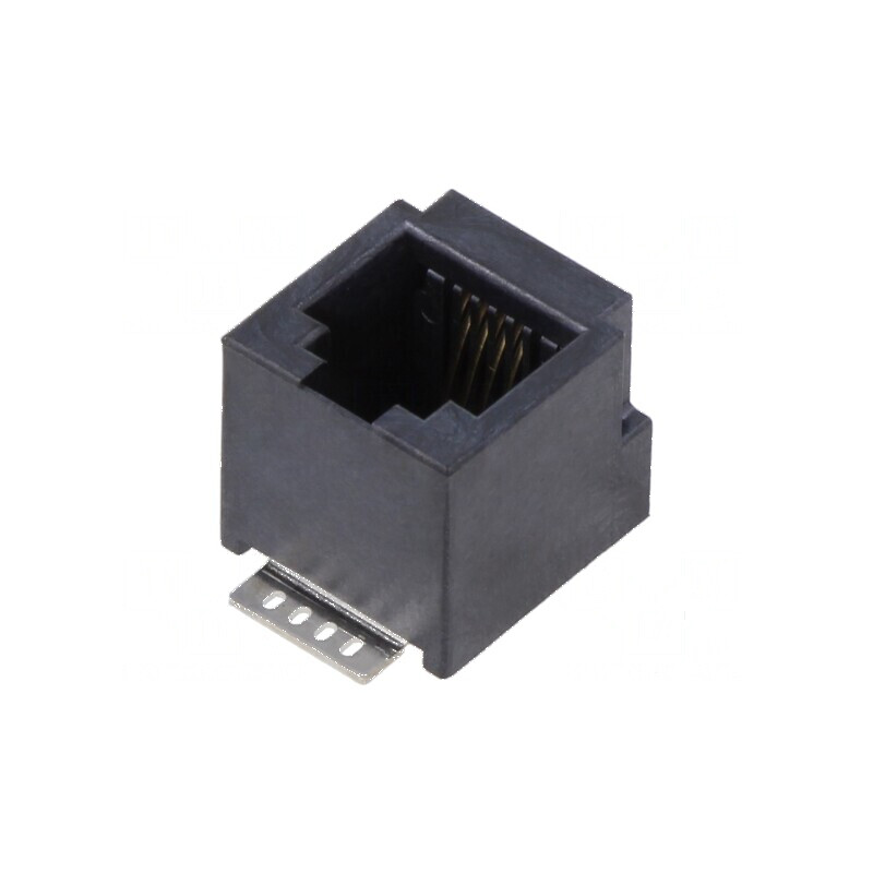 Conector RJ45 soclu 8p8c pentru PCB THT, PIN 8 | Electronic-mag.ro | Componente Electronice Conector RJ45 soclu 8p8c pentru PCB THT, PIN 8 | Electronic-mag.ro | Componente Electronice