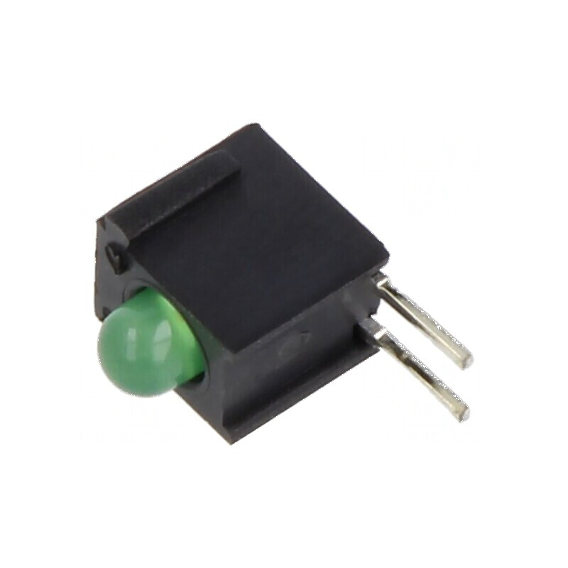 LED 3mm verde cu carcasă - 20mA, lentilă difuză 45° | Electronic-mag.ro | Componente Electronice LED 3mm verde cu carcasă - 20mA, lentilă difuză 45° | Electronic-mag.ro | Componente Electronice