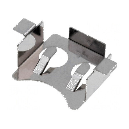 Clips pentru baterii 303, 357, G-13, LR44, MS76, PX76A, SR44, V313 SMD - H: 6mm | Electronic-mag.ro | Componente Electronice