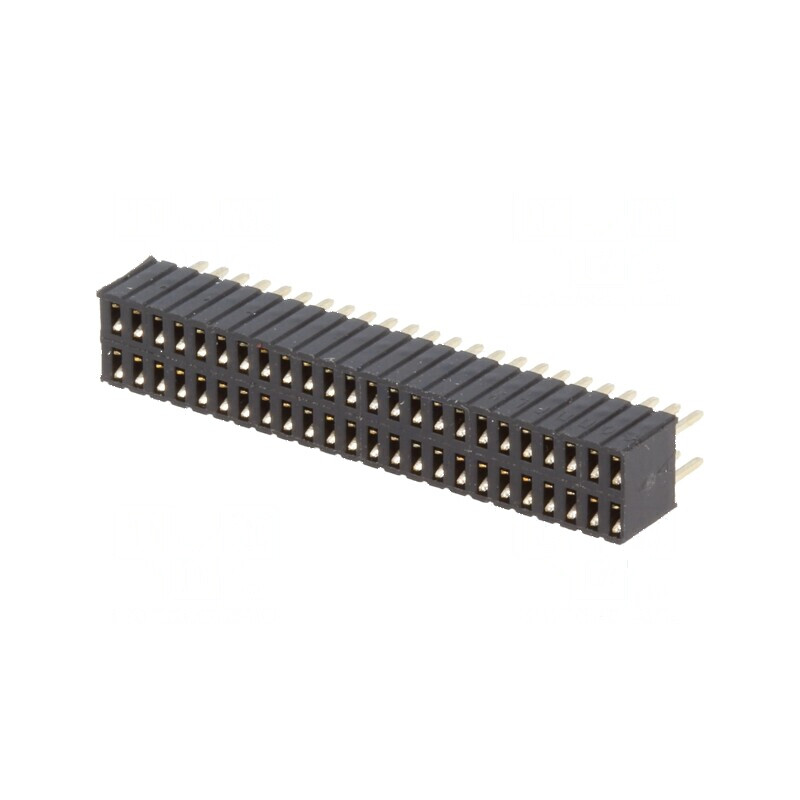 Conector şiruri pini soclu mamă 48 PIN 1,27mm THT 2x24 | Electronic-mag.ro | Componente Electronice Conector şiruri pini soclu mamă 48 PIN 1,27mm THT 2x24 | Electronic-mag.ro | Componente Electronice