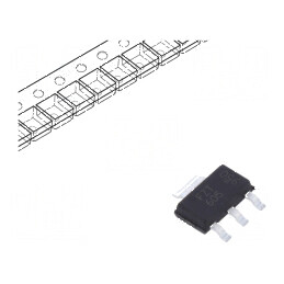 Tranzistor NPN bipolar Darlington 120V 1,5A 1,2W SOT223 pentru circuite electronice | Electronic-mag.ro | Componente Electronice