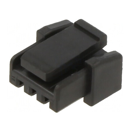 Carcasa 1.25WTB SINGLE REC HSG 3CKT NEAGRĂ | Electronic-mag.ro | Componente Electronice