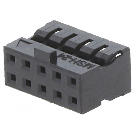 Conector cablu-cablu/PCB mufa mamă PIN 10 Milli-Grid Pas 2mm | Electronic-mag.ro | Componente Electronice