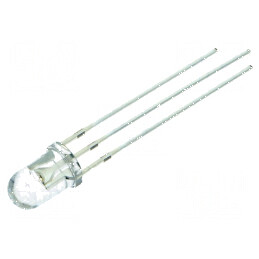 LED 5mm roșu/albastru 30° convex - iluminare eficientă Nr. term: 3 | Electronic-mag.ro | Componente Electronice