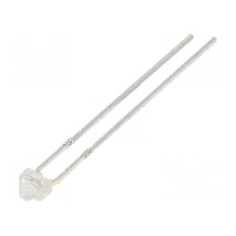LED UV 30° 20mA 114mW λd: 360÷370nm 3÷3,8VDC THT - Lampa LED pentru iluminare UV | Electronic-mag.ro | Componente Electronice