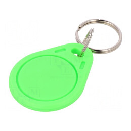 Breloc RFID plastic verde 125kHz 8BROM - soluție de acces și securitate | Electronic-mag.ro | Componente Electronice